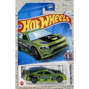 2024 Hot Wheels #7 15 Dodge Charger SRT GREEN